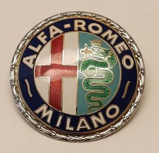 ALFA ROMEO MILANO BADGE LOGO STEMMA