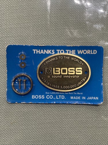 Pedali boss sigillati - pedali,