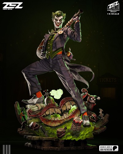 Batman joker 30cm resin - joker,