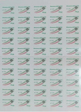 50 Francobolli da 1,50 euro
