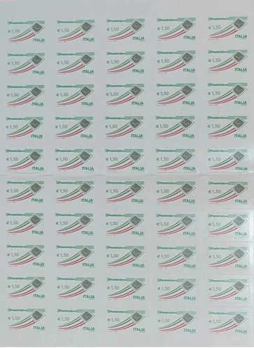 Francobolli 50 euro - 50, da
