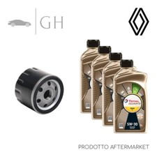 ECONOMY - KIT TAGLIANDO FILTRO OLIO + 4 LT OLIO 5W30 RENAULT TWINGO 1.0 BENZINA