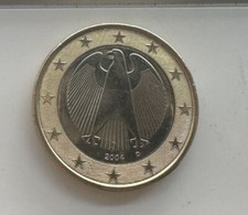 ⭐️??1 € Germania 2004  zecca: D - Circolata ⭐️