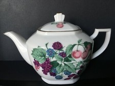 teiera frutti NARUMI fine porcellana Bone China Japan da collezione