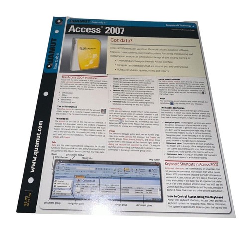 Quamut access 2007 reference - 2007,
