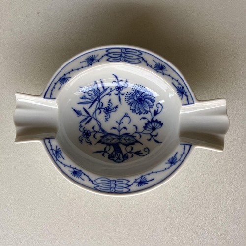 Meissen posacenere cipolla blu - meissen,