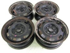 SET 4 CERCHI IN FERRO DA 14 POLLICI 4 FORI KIA RIO SW 1.3 B 55KW 5M 5P (2001) RI