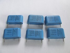 6 condensatori 7000pf 1500V - WIMA FKP-1 radiali RM 22,5mm