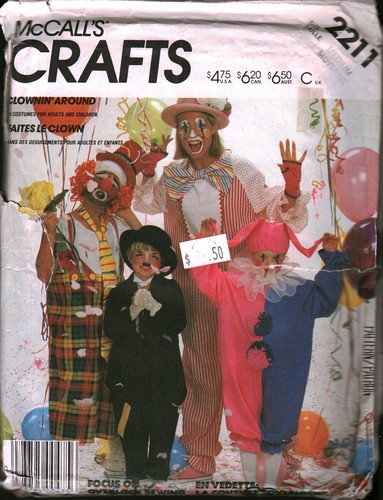 2211 costume vintage mccalls - 2211,