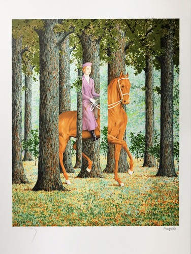 René magritte firma in - magritte,
