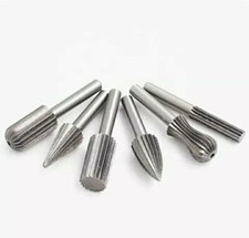 Set 6 frese raspe in acciaio