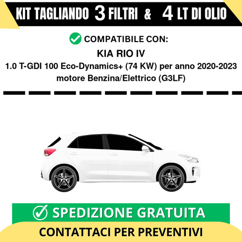 Tagliando per kia rio - per,