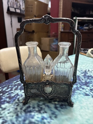 Porta olio aceto argento - e,
