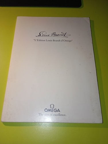 Omega louis brandt brochure - louis,