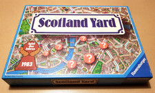 SCOTLAND YARD - GIOCO DI SOCIETA' VINTAGE - RAVENSBURGER 1983 - COMPLETO AL 100%