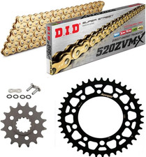 DID KIT TRASMISSIONE CONVERSIONE 520 CATENA CORONA PIGNONE YAMÁHA R1 R1M 2015-20