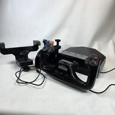 Logitech G Saitek Pro Flight Yoke System con quadrante acceleratore PC USB non testato 
