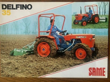 Depliant Brochure Trattore Same Delfino 35