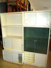 - MOBILE  Modulare Multiuso LIBRERIA (ante scorrevoli) VINTAGE     Coll. NIRIMA