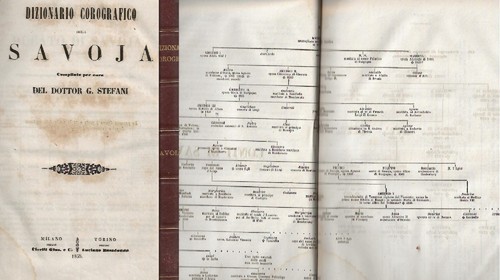 Dizionario corografico savoja - corografico,