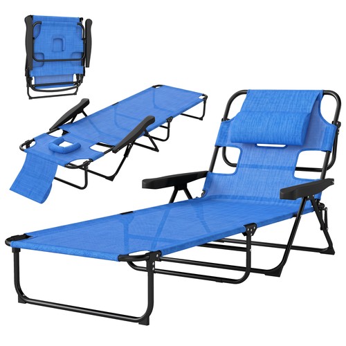 Outsunny lettino sole - lettino,