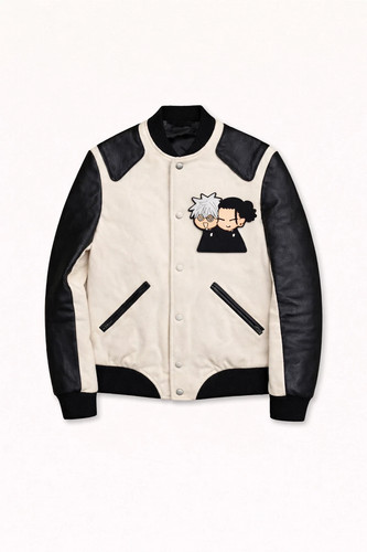 Giacca varsity ricamata - giacca,