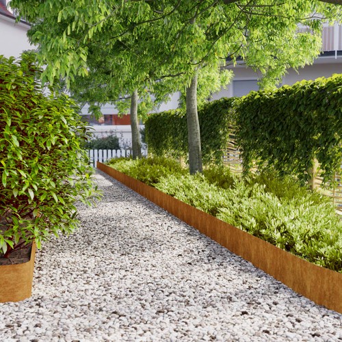 Vidaxl bordure per prato pz - bordure, 10