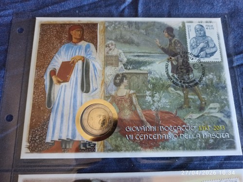 Italia busta pnc - 2013, euro