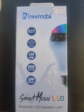 Lampadina bluetooth smart music speaker light 3w Led 5w E27 NEWMOBI android IO