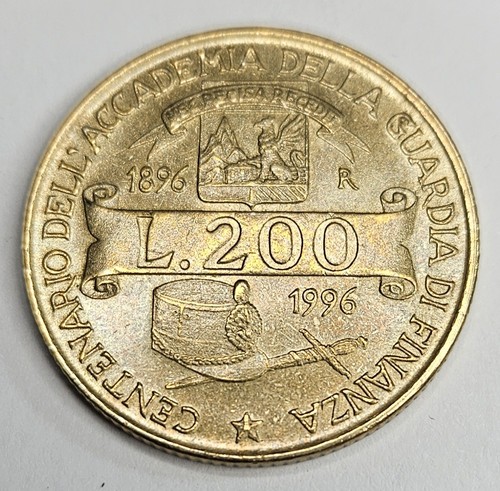 Italia 200 lire 1996 moneta - 200,
