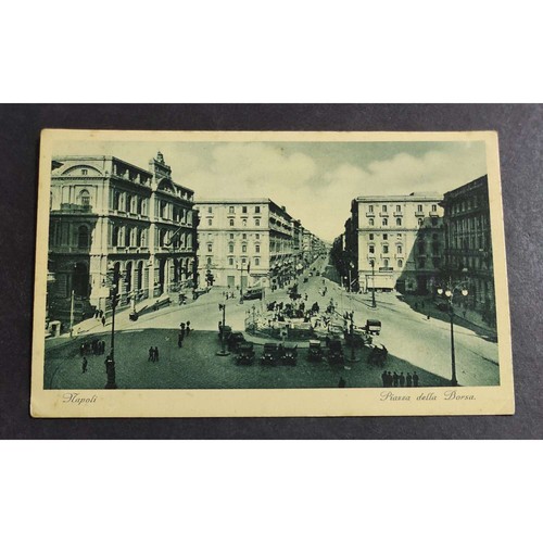 Cartolina napoli piazza - -,