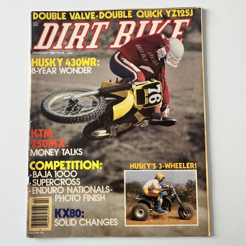 Dirt bike magazine - bike, february