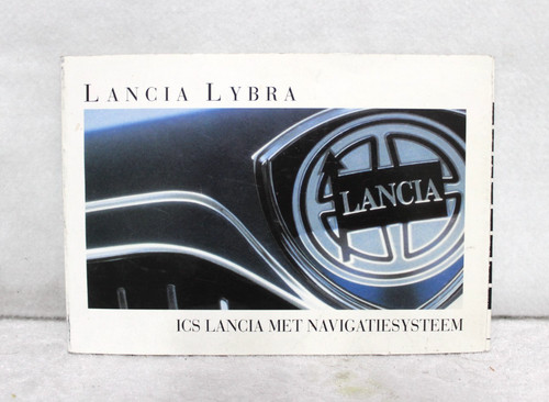 Libretto manuale ics lancia - manuale, "ics