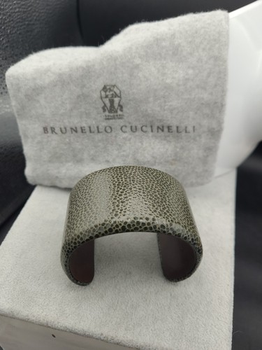 Bracciale pelle brunello - bracciale, in