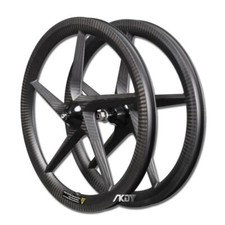 Set ruote bici mtb carbonio 20