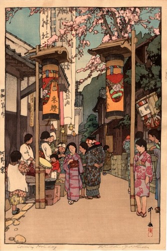 Stampa hiroshi yoshida kohno - stampa, "kohno