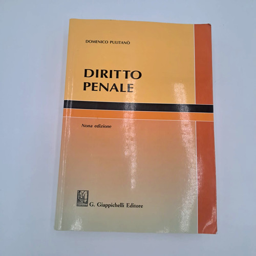 Manuale diritto penale - diritto,
