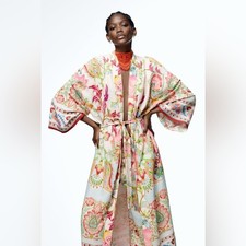 ZARA Floral Printed Long