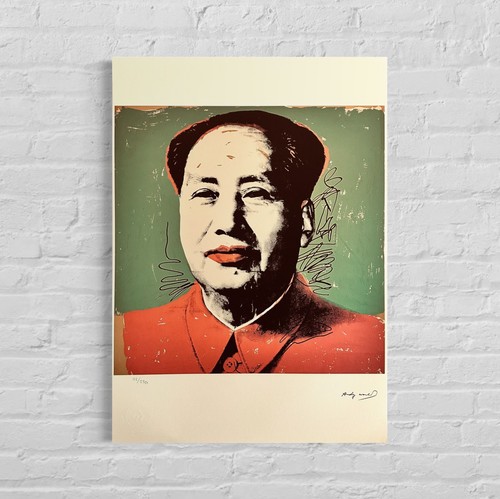 Andy warhol mao litografia - warhol,