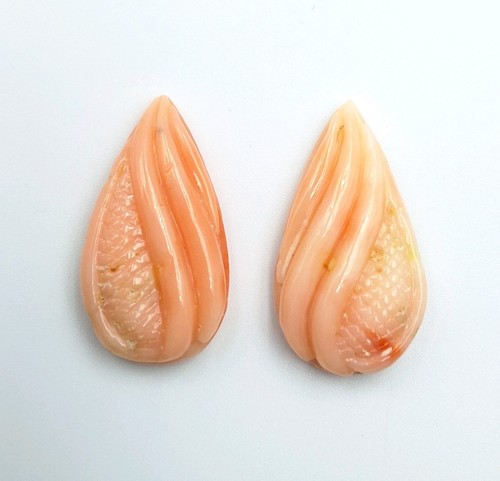 Antichi orecchini corallo - orecchini,