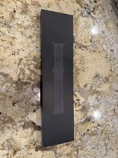 NUOVO in scatola originale Apple Watch Nike Sport Band 44mm 45MM 46MM antracite/nero