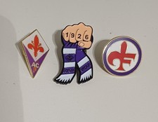 Lotto 3 Spille Pin FIORENTINA  Football Badge distintivo Calcio Fussball Ultras