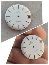 70s ZENITH AUTOMATIC 2562pc/2572pc VINTAGE WATCH ORIGINAL DIAL QUADRANTE 28,9mm