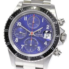 TUDOR Prince Date Chrono Time 79270 Cal.7750 Quadrante Blu Automatico Uomo_708507