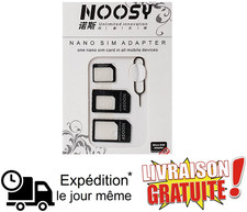 Adaptateur Carte SIM Universel Parfait pour Changer de Téléphone en un Instant !