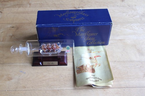 Vintage mayflower glass - vintage, santa