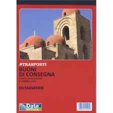 BLOCCO BUONI DI CONSEGNA A5 DU164583300 3 COPIE DATA UFFICIO (5 BLOCCHI)