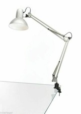 LAMPADA DA TAVOLO PROFESSIONALE CLIP PER NAIL ART ESTETISTA STUDIO CASA UFFICIO