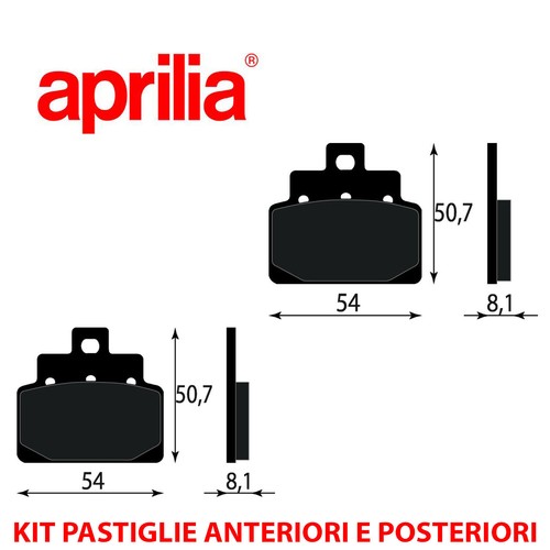Kit pastiglie freno - freno, anteriori