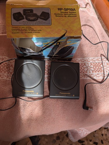 Mini casse panasonic grigie - casse,